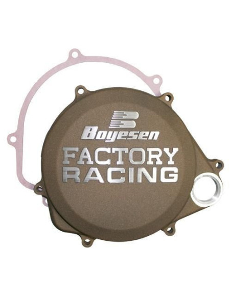 Couvercle de carter d'embrayage BOYESEN magnesium Honda CRF 450 R / RX / X 2017-2026