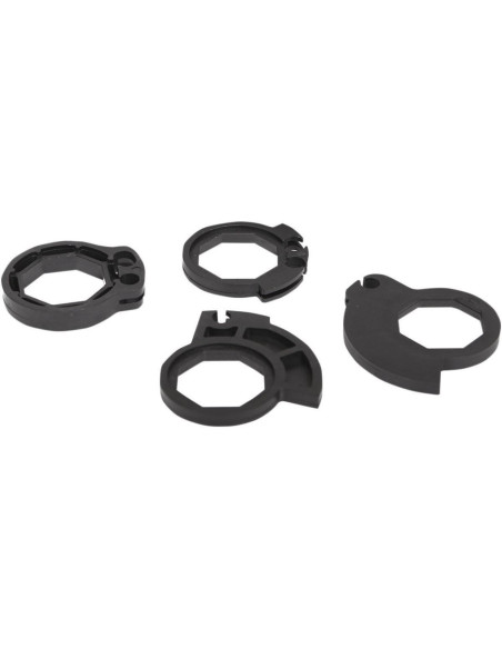 Poignées moto ODI Nomad D30 Lock-On 2T/4T - Rouge Gris