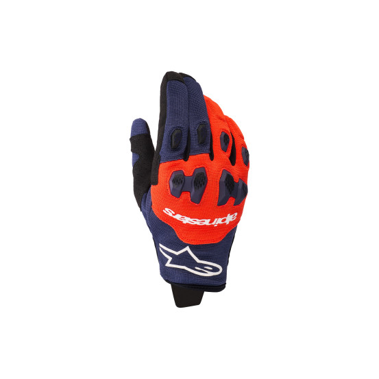 Gants cross Alpinestars 2026 Pro-Dura - Bleu Orange Blanc