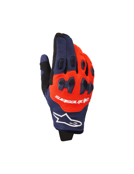 Gants cross Alpinestars 2026 Pro-Dura - Bleu Orange Blanc