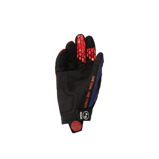 Gants cross Alpinestars 2026 Pro-Dura - Bleu Orange Blanc