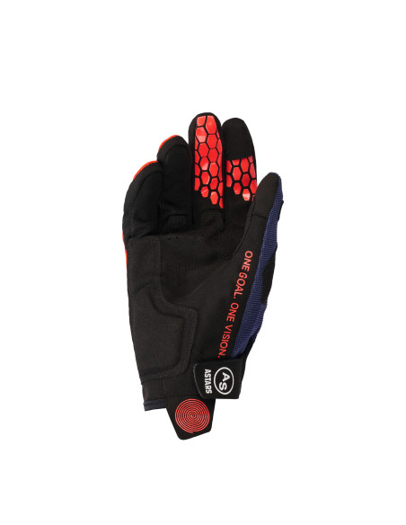 Gants cross Alpinestars 2026 Pro-Dura - Bleu Orange Blanc