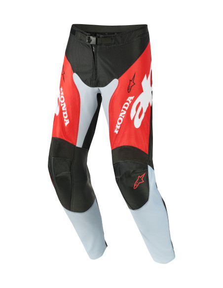 Pantalon cross Alpinestars 2026 Honda Racer Veil - Noir Gris Rouge