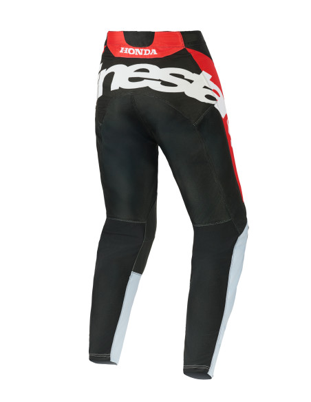 Pantalon cross Alpinestars 2026 Honda Racer Veil - Noir Gris Rouge