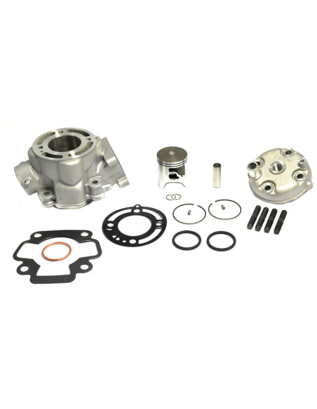 Kit cylindre piston avec culasse et joints haut moteur ATHENA - KAWASAKI 65 KX 2005-14