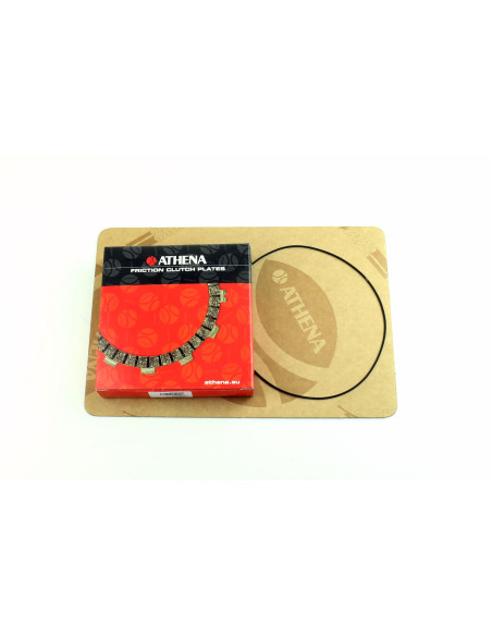 Disques garnis d'embrayage + joint de couvercle ATHENA - HONDA 125 CR 2000-2007