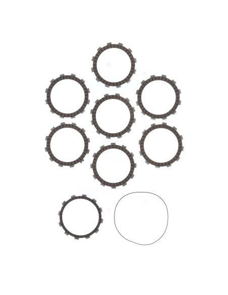 Disques garnis d'embrayage + joint de couvercle ATHENA - HONDA 250 CRF R 2018-2021 / 250-300 CRF RX 2019-2021
