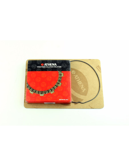 Kit disques embrayage garnis + Joint de couvercle embrayage ATHENA - BETA 250 RR 2014-2018 300 RR 2013-2017