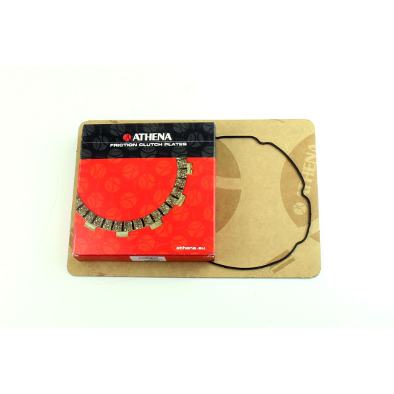 Kit disques embrayage garnis + Joint de couvercle embrayage ATHENA - BETA 350 RR 2012 400 RR 2010-2011 450 RR 2010-2012 498 2..