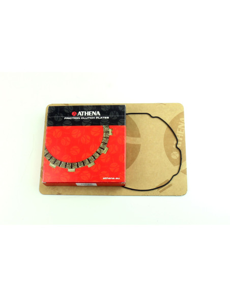 Kit disques embrayage garnis + Joint de couvercle embrayage ATHENA - BETA 350 RR 2012 400 RR 2010-2011 450 RR 2010-2012 498 2..