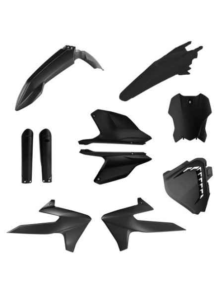 Kit plastiques complet - Noir - ACERBIS TRIUMPH TF-X 250/450 2024-2025