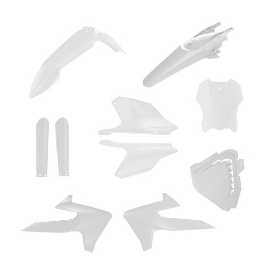 Kit plastiques complet - Blanc - ACERBIS TRIUMPH TF-X 250/450 2024-2025