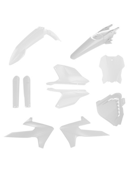 Kit plastiques complet - Blanc - ACERBIS TRIUMPH TF-X 250/450 2024-2025