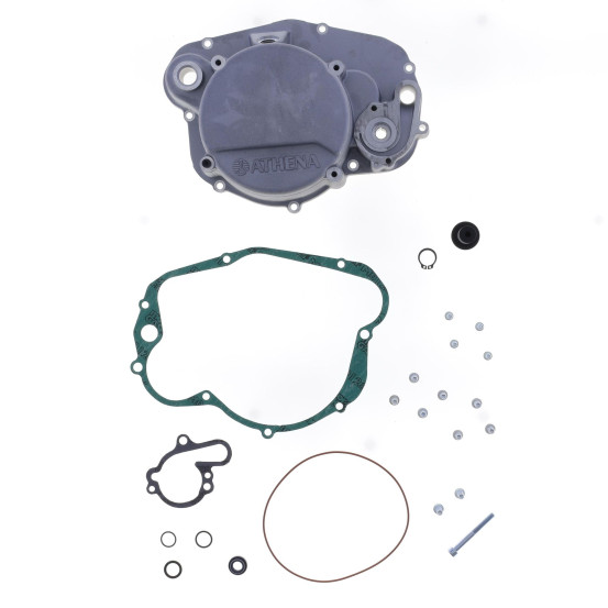 Kit carter + joints côté embrayage ATHENA pour Minarelli AM 3 / 4 / 5 / 6 - APRILIA - BETA - FANTIC - HM - KEEWAY - MALAGUTI ..