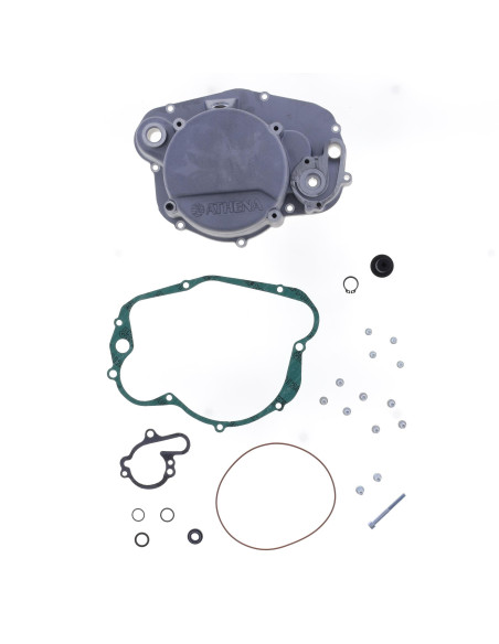 Kit carter + joints côté embrayage ATHENA pour Minarelli AM 3 / 4 / 5 / 6 - APRILIA - BETA - FANTIC - HM - KEEWAY - MALAGUTI ..