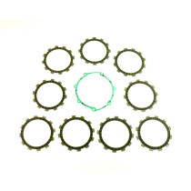 Kit disques embrayage garnis + Joint de couvercle embrayage ATHENA - GAS GAS 250 EC F 2010-2015 YAMAHA 250 WR-F 2001-2013 250..