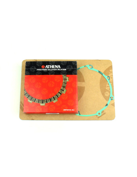 Kit disques embrayage garnis + Joint de couvercle embrayage ATHENA - GAS GAS 300 EC 2013-2015