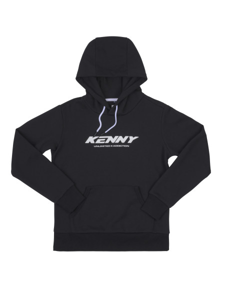 Sweat Capuche Core Femme Kenny - Noir