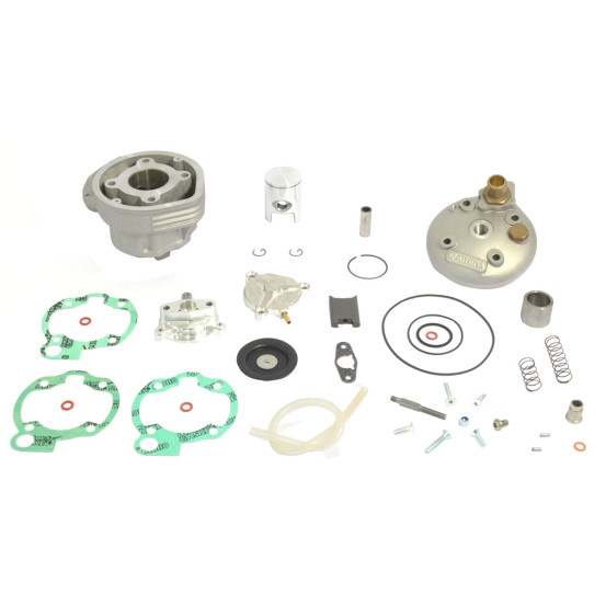 Kit cylindre piston avec valve d'échappement ATHENA - MINARELLI AM6 50cc