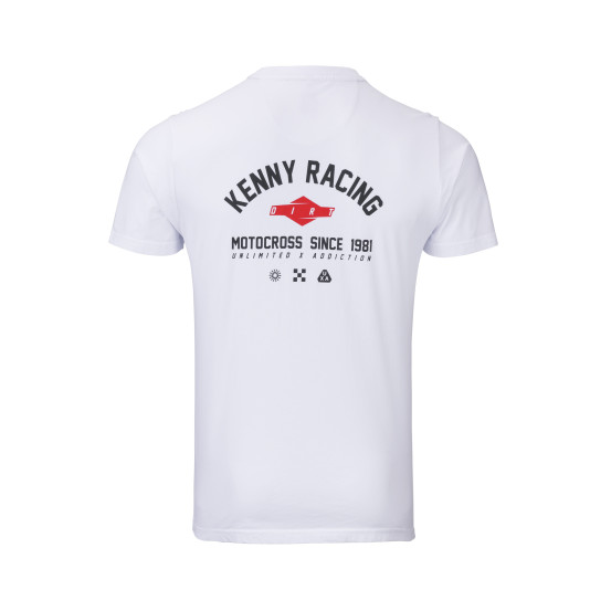 T-Shirt Dirt Kenny - Blanc