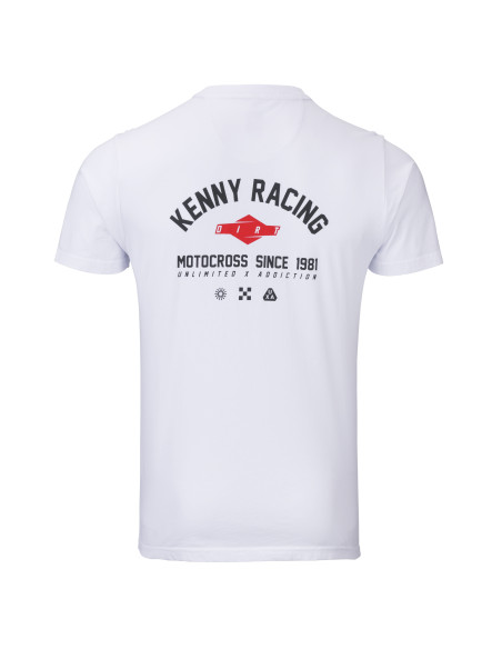 T-Shirt Dirt Kenny - Blanc