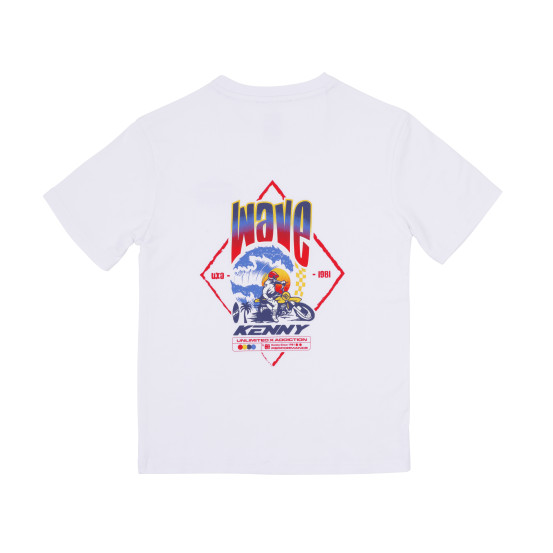 T-Shirt enfant Wave Kenny - Blanc