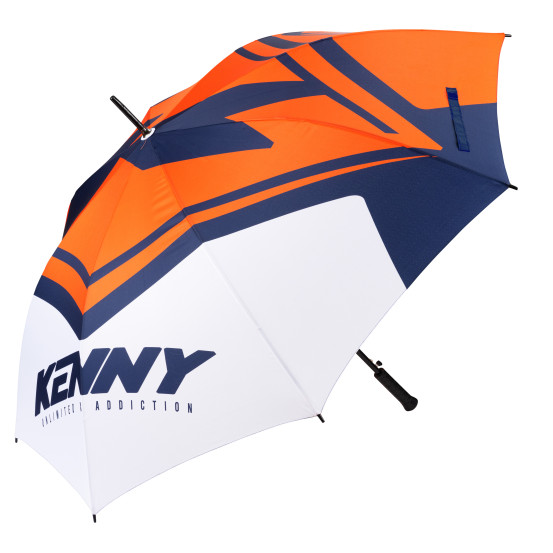 Parapluie Kenny - Bleu Orange Fluo