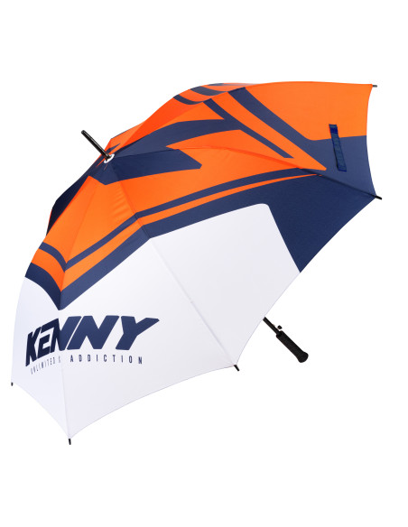 Parapluie Kenny - Bleu Orange Fluo