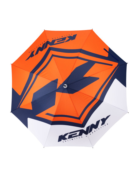 Parapluie Kenny - Bleu Orange Fluo