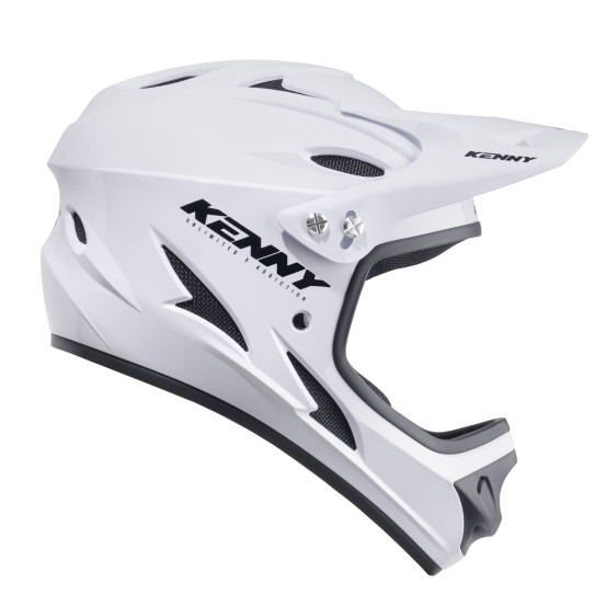 Casque BMX Kenny Down Hill Solid - Blanc