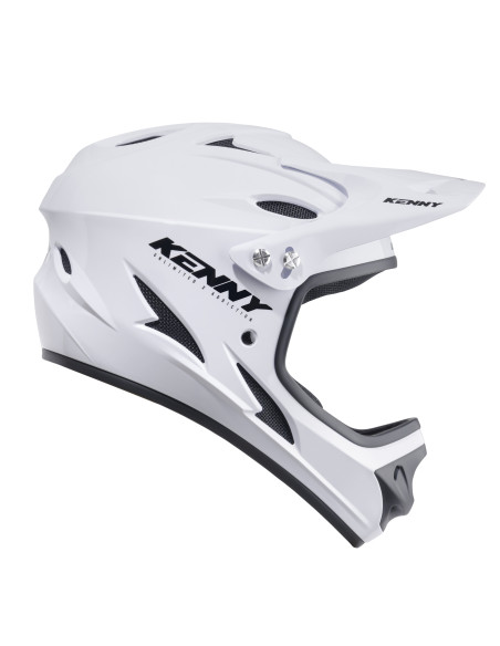 Casque BMX Kenny Down Hill Solid - Blanc