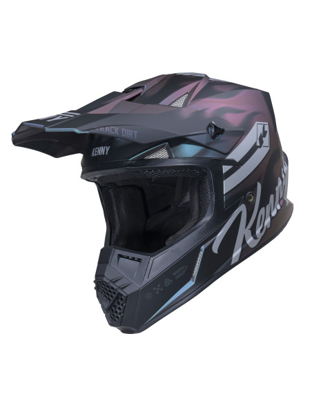 Casque cross enfant Kenny 2026 Track Graphic Plus - Dirt
