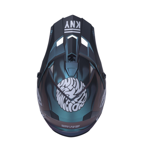 Casque cross enfant Kenny 2026 Track Graphic Plus - Dirt