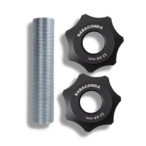Adaptateur moyeu de 32mm à 68mm pour machine RABACONDA Street Bike 2
