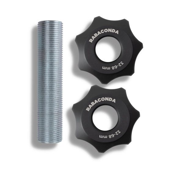Adaptateur moyeu de 32mm à 68mm pour machine RABACONDA Street Bike