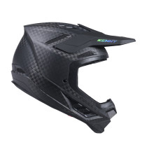Casque cross Kenny 2026 Titanium - Noir big carbone mat Holographic
