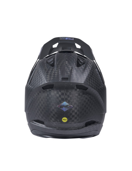 Casque cross Kenny 2026 Titanium - Noir big carbone mat Holographic