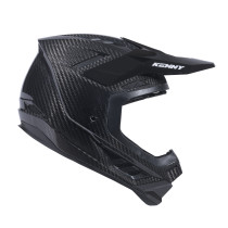 Casque cross Kenny 2026 Titanium - Noir carbone brillant