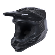 Casque cross Kenny 2026 Titanium - Noir carbone brillant 2