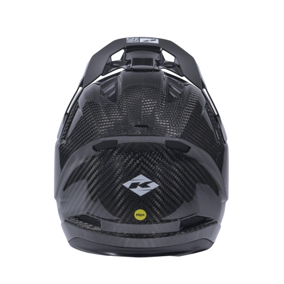 Casque cross Kenny 2026 Titanium - Noir carbone brillant