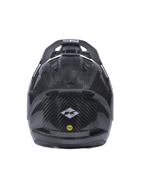 Casque cross Kenny 2026 Titanium - Noir carbone brillant