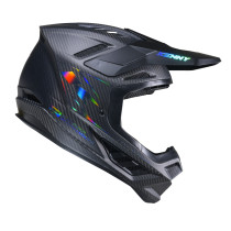 Casque cross Kenny 2026 Titanium - Noir carbone mat Holographic