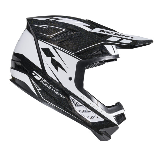 Casque cross Kenny 2026 Titanium Graphic - Chameleon Noir