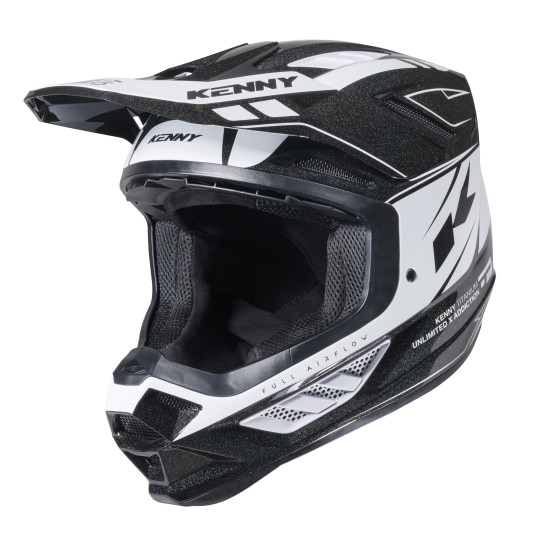 Casque cross Kenny 2026 Titanium Graphic - Chameleon Noir