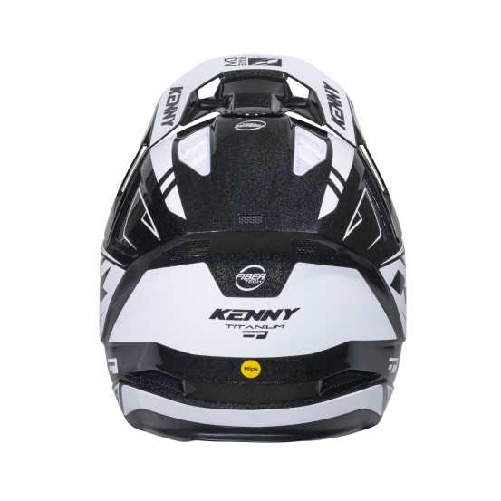 Casque cross Kenny 2026 Titanium Graphic - Chameleon Noir