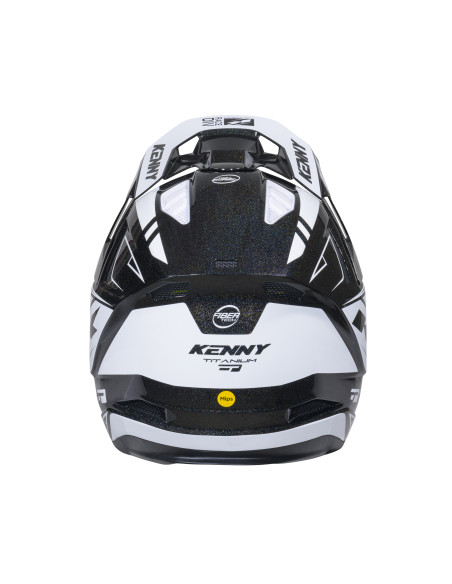 Casque cross Kenny 2026 Titanium Graphic - Chameleon Noir