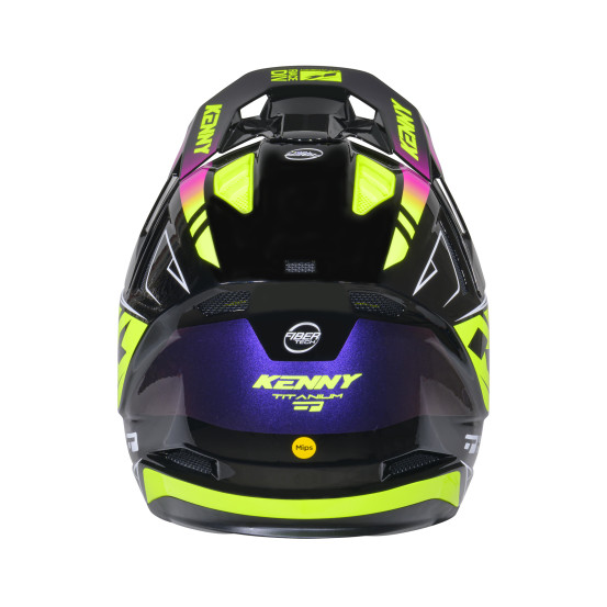 Casque cross Kenny 2026 Titanium Graphic - Gradient Violet