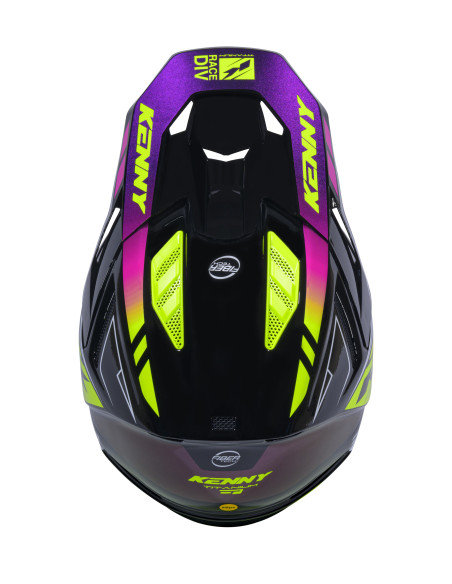Casque cross Kenny 2026 Titanium Graphic - Gradient Violet