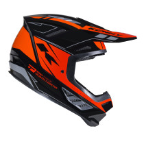 Casque cross Kenny 2026 Titanium Graphic - Noir Orange Gradient
