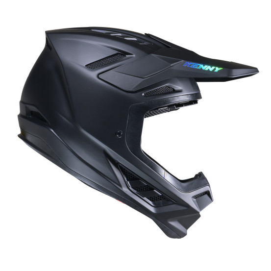 Casque cross Kenny 2026 Titanium Solid - Noir Mat